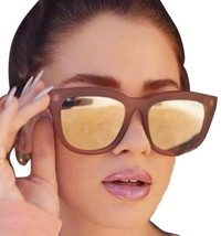 Quay Classic Sunglasses Gold 54-20-149 Mirrored Sunnies Mirrored w Pouch... - $44.55