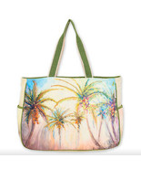 Sun Dance Palm Tree Beach Style Oversized Tote Bag - $870.85 MXN