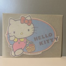 Vintage Sanrio Hello Kitty 1983 Rub On Transfer - $24.99