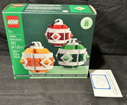 Lego 40604 Christmas Decor Set Ornaments Building Toy sealed limited edi... - £28.35 GBP