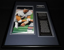 1985 Chicago Bears Team Framed 12x18 Photo Display Jim McMahon - £55.07 GBP