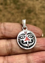 925 Silver Salasar Balaji Pendant, Hanuman Pendant, Evil Eye Protection,... - $14.94