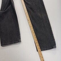 Levis Low Pro Straight Women's Black Cotton Jeans Size 26 (26×30) image 9