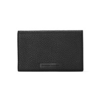 $85 Dagne Dover Accordion Travel Wallet Black Onyx Pebbled Leather - £48.19 GBP