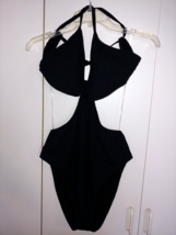 HOLLISTER LADIES BLACK 1-PC SUIT (ALMOST 2!)-XL-NWT-$54.95-CUTE-POLY/ELA... - $23.06