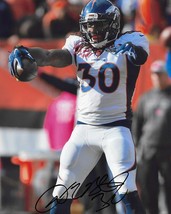 David Bruton Denver Broncos signed autographed 8x10 photo COA. - £50.63 GBP