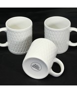 Oneida Wicker Mugs 3 3/4&quot; Tall  Lot of 3 - $13.41 CAD