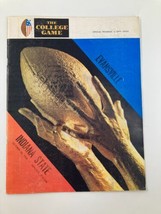 October 26 1968 Football The College Game Evansville vs Indiana State Pr... - £14.92 GBP