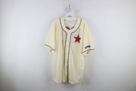 Vintage Y2K Mens Size 2XL XXL Negro League Detroit Stars Baseball Jersey Cream - $74.20