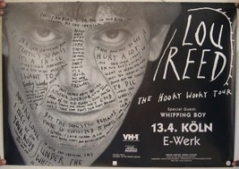 Lou Roseau Affiche Hooky Wooky Allemand Tour Koln Mint The Velours Under... - $994.10 MXN
