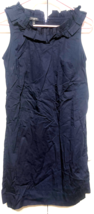 Talbots 4P Dark Blue Womens Sleeveless Sheath Dress - $276.79 MXN