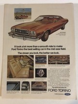 1973 Ford Torino Vintage Print Ad Advertisement pa12 - $7.91