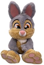 Disney Parks Thumper Plush Gray Bunny Rabbit Stuffed Animal Bambi 12&quot; Toy - £10.12 GBP