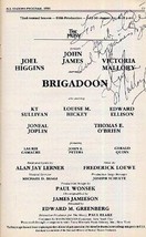 Brigadoon Program signed by Victoria Mallory at The MUNY - $13.86