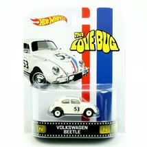 Hot Wheels Volkswagen Beetle Herbie / The Love Bug 2013 Retro Series Die Cast Ve - £60.30 GBP