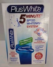 Plus White 5 Minute Bleach Whitening Brightening Teeth Gel Kit System NEW - £11.59 GBP