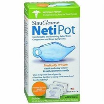 Plastic Neti Pot for Nasal Irrigation by SinuCleanse - £14.71 GBP
