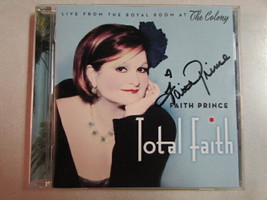 Faith Prince Total Faith: Live From The Royal Room At The Colony Autographed Cd - £38.88 GBP