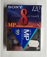 Lot Of 2 Sealed Sony Metal MP 120 Video 8 Metal HG Blank Cassette Tapes - £15.81 GBP