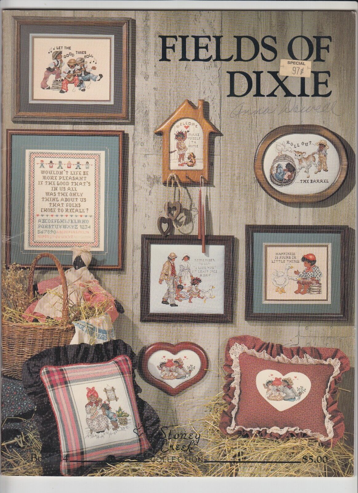 Fields of Dixie Cross Stitch Pattern Booklet Stoney Creek Collections - $11.17
