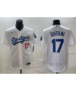 Dodgers #17 Shohei Ohtani Home Jersey Old Style Uniform White - $45.00