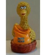 Vintage Sesame Street Big Bird Vinyl Bank w/ Stopper - $17.99