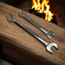 Craftsman Tools Open End Wrench Lot of 2 44507 13mm x 15mm 44504 10mm x ... - $17.32