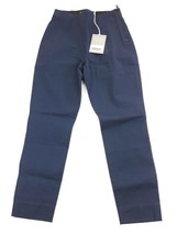Everlane Navy The Work Pant Career Casual Straight Ankle Crop Trousers Size 2 - £39.46 GBP