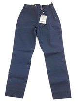 Everlane Navy The Work Pant Career Casual Straight Ankle Crop Trousers Size 2 - £37.32 GBP