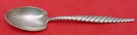 Oval Twist by Whiting Sterling Silver Demitasse Spoon 4" - $48.51