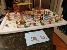Playmobil Pony Horse Ranch Champion Arena Playset 3855 Instruction Near Complete - $48.66