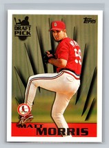 1996 Topps Matt Morris #232 St. Louis Cardinals Rookie - $1.99