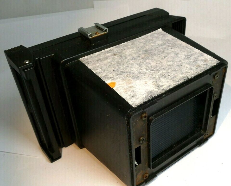 Polaroid land camera back for CU-5 MP macro  lens system - $28.01