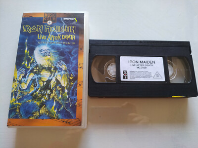 IRON MAIDEN Live after Death 1994 Emi 90 Min - VHS Tape T3 Item image 2