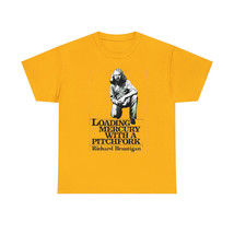 Richard Brautigan Loading Mercury Graphic Print Unisex Heavy Cotton T-Shirt - $11.48+