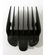 1/2&quot; Wahl Attachment Hair Clipper Guide Replacement Guard 13mm #4 Black ... - £4.78 GBP