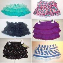 Circo Infant Toddler Girls Tiered Ruffle Skorts/Skirts Various Colors Si... - $7.99