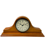 Quartz Wooden Mental Clock, Christopher Lowell In Original Box. TESTED/W... - $37.68 CAD