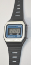 Vtg Casiotek Lc Quartz Watch New Battery, Works Great, All Original Guaranteed - $29.65