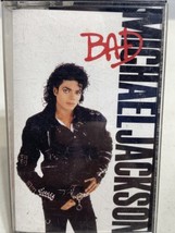 Vintage Michael Jackson BAD Cassette Tape 1987 Pop - £6.74 GBP