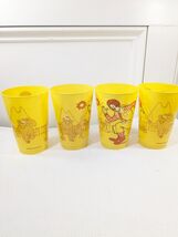 Vintage McDonald's x4 Ronald McDonald monkeys jump rope yellow plastic c... - $9.00