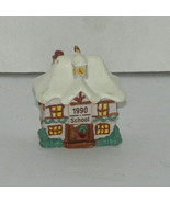 Hallmark Keepsake Ornament Miniature Old English Village School 1990 - $7.90