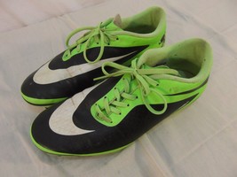 Adult Men's Nike Hypervenom Neon Green Black Skull Design Soccer Cleats 31697 - £31.65 GBP
