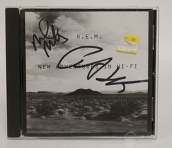 Mike Mills &amp; Peter Buck Signed Autographed &quot;New Adventures in Hi-Fi&quot; R.E.M. CD - £63.94 GBP