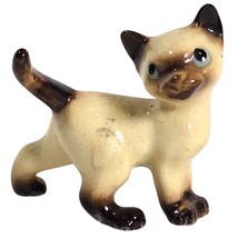 Hagen Renaker Miniature Cat Siamese Mama Kitten Kitty Animal Figurine Vi... - $19.94