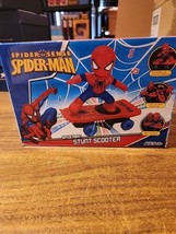 NEW Spiderman Electronic Stunt Scooter Skateboard 360 Rotation  - £10.68 GBP