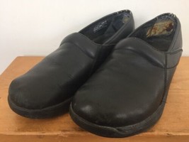 Dansko Black Leather Slip On Soles Clog Mules Doctor Nurse Work Shoes 42... - £23.56 GBP