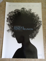 Madea&#39;s Family Reunion - Tyler Perry Film Poster - (Advance) Black Silhouette - £16.76 GBP