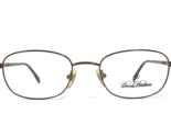 Brooks Brothers Eyeglasses Frames BB363 1135-S Brown Oval Wire Rim 50-19... - $69.98