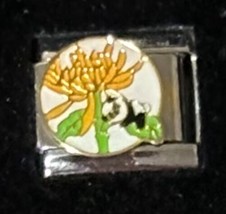 Panda Bear Bamboo Italian Charm Enamel Link 9MM K45-2 Style PB - £11.94 GBP